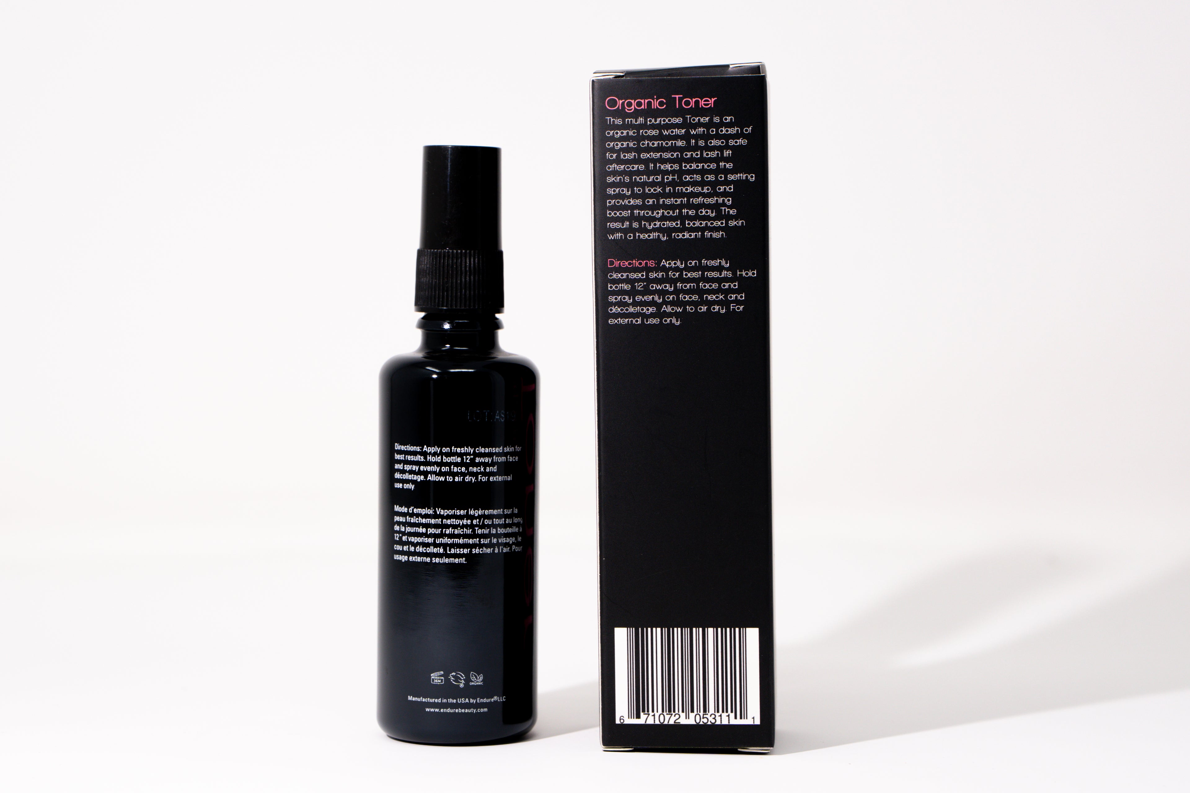 Endure™ Beauty Organic Facial Toner