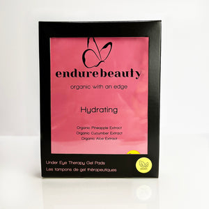 Organic Hydrating Formula Under Eye Therapy Gel Pads by Endure™ Beauty
