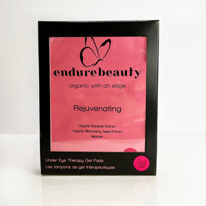 Organic Rejuvenating Formula Under Eye Therapy Gel Pads by Endure™ Beauty